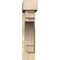 Ekena Millwork Merced Block Rough Sawn Bracket w/ Offset Brace, Douglas Fir, 6"W x 26"D x 26"H BKT0604X26X26MRC05RDF - alternate 2